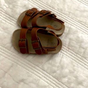 Brown Buckle GAP Sandals